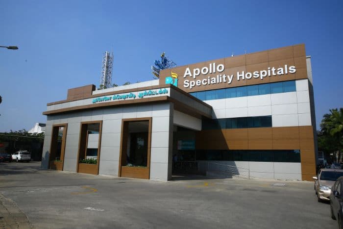 Apollo Speciality Hospitals, OMR, Chennai.